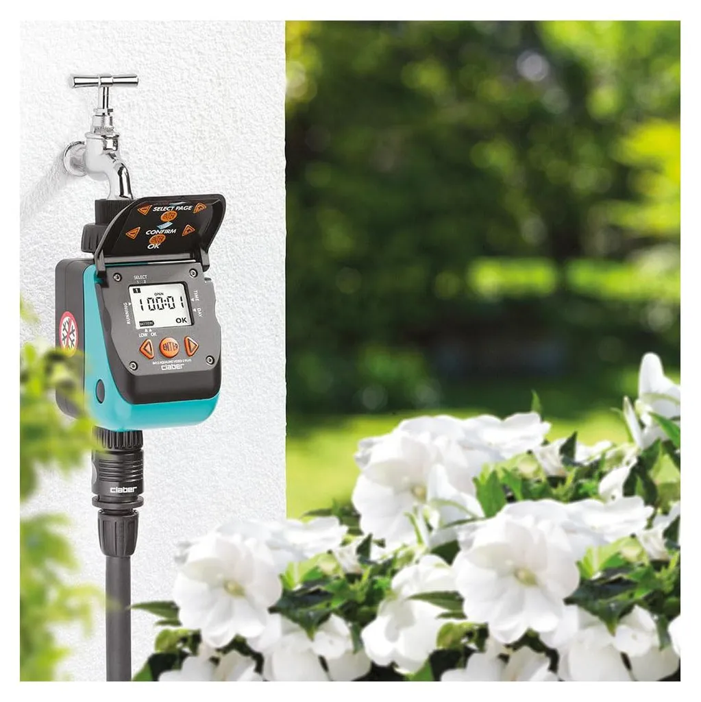 Ordinateur d'irrigation Claber Aquauno Video-2 Plus programmable 8428 - 6