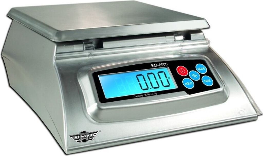 Digitale Küchenwaage Edelstahl 8000g / 1g mit Produktbild 