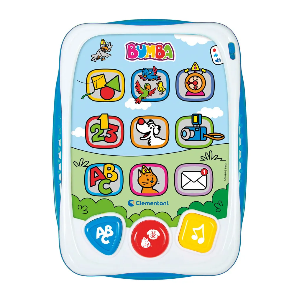 Tablette éducative Bumba avec sons et lumières pour bébé dès 12 mois