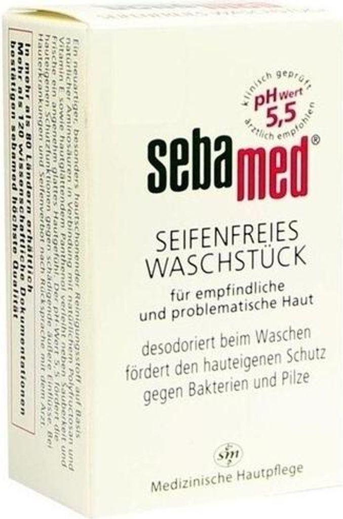 SEBAMED seifenfreies Waschstück 100g PZN 02196473