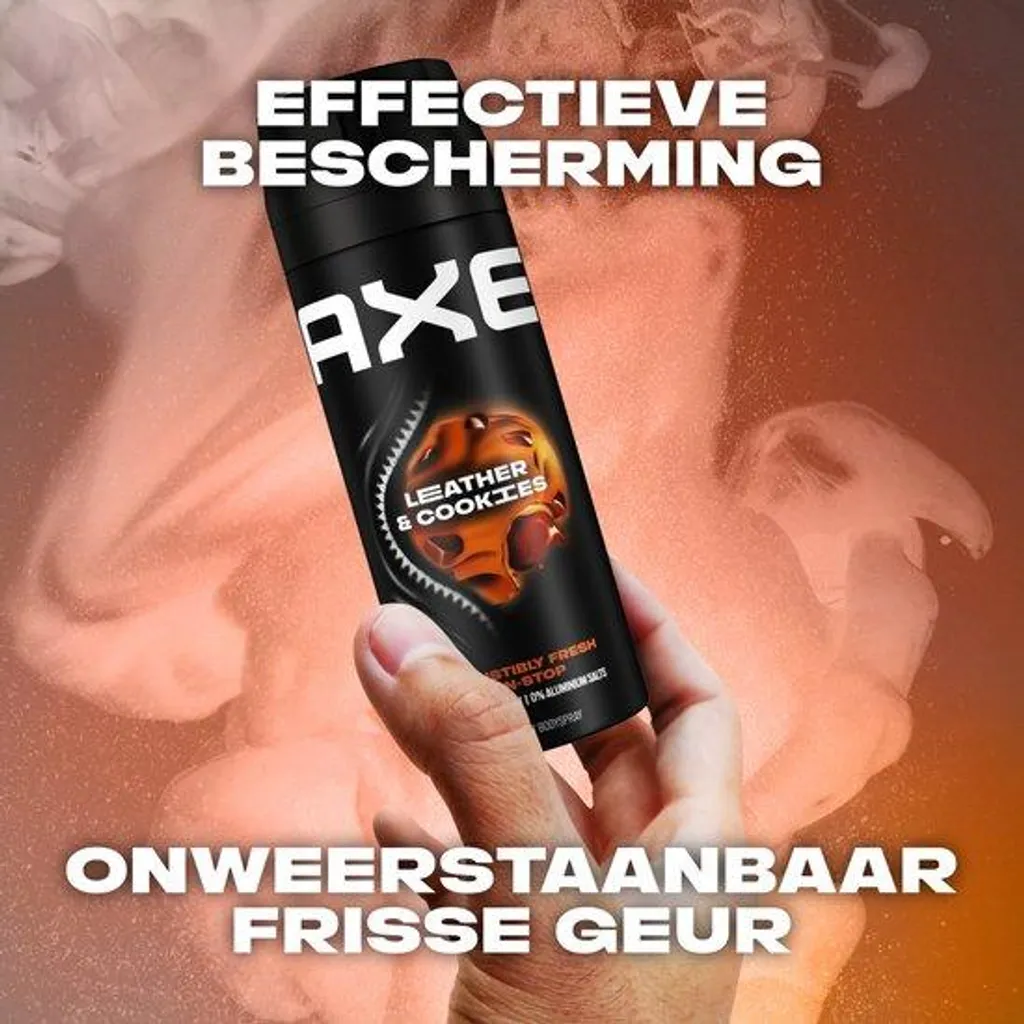 Déodorant spray corps Axe Cuir & Biscuits pour homme format 6x150 ml - 3