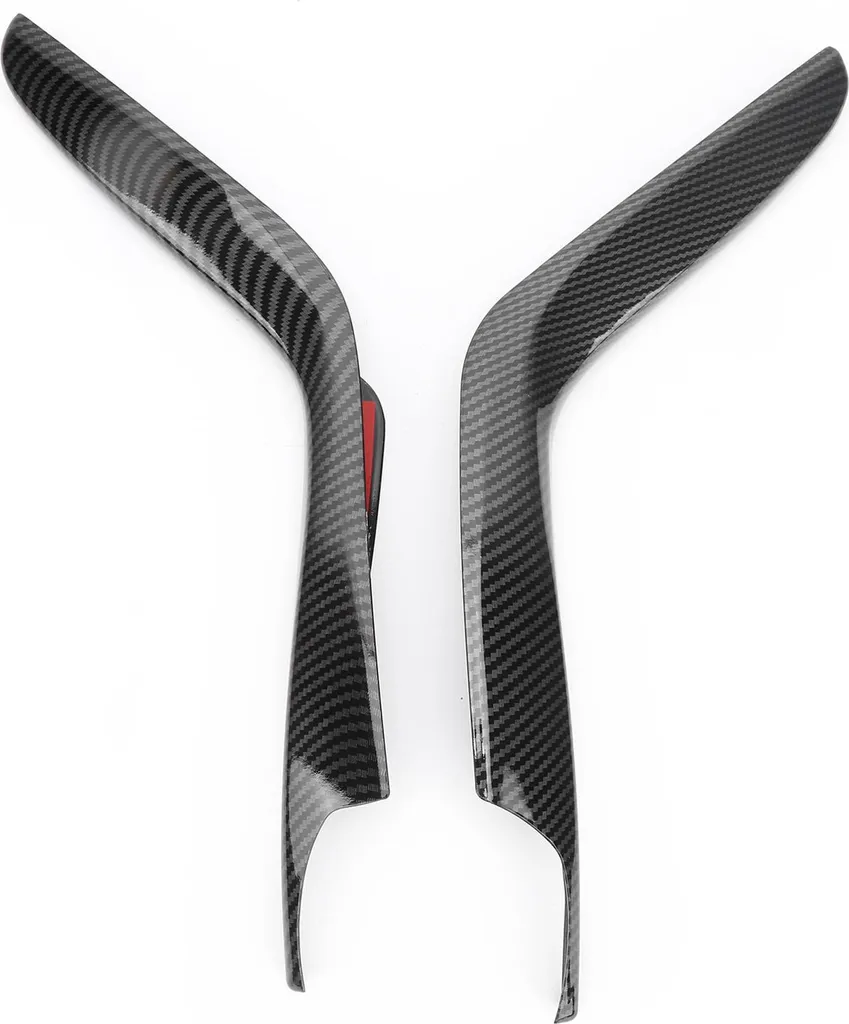 Couvercle panneau de vitesse style carbone pour Honda Civic 2016-2020