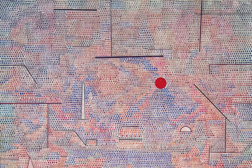 Paul Klee Kunstdruck Bild - Das Licht Und Etliches, 1931 (80 x 120 cm)