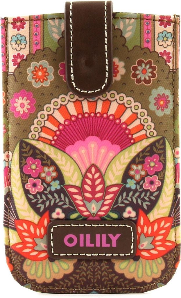 Oilily Winter Ovation Smartphone Pull Case Coffee