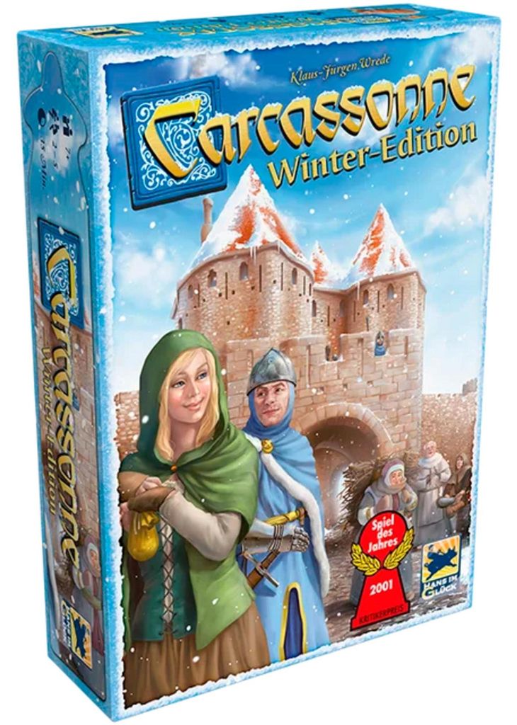 Asmodee Carcassonne Winter Edition, gra planszowa - Asmodee Zdjęcie produktu 