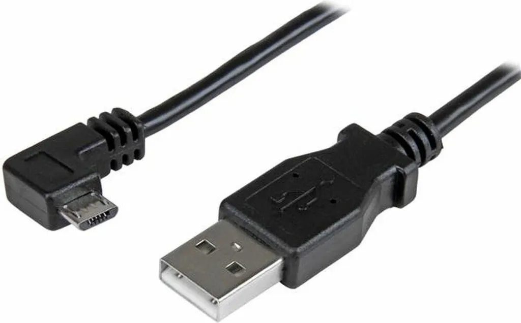 Cavo Micro USB 1m Startech USBAUB1MRA Nero - Ideale per Gaming e Dati