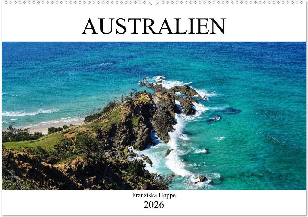 Australien (Wandkalender 2026 DIN A2 quer), CALVENDO Monatskalender