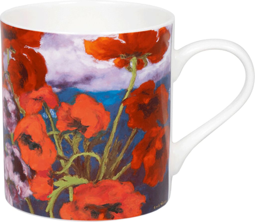 Könitz Becher Großer Mohn - Emil Nolde, Tasse, New Bone China, Rot, 385 ml, 11 2 004 2791