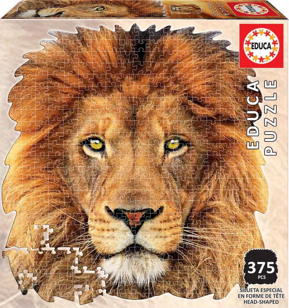 Educa 18653 Löwe 375-teiliges Kinderpuzzle