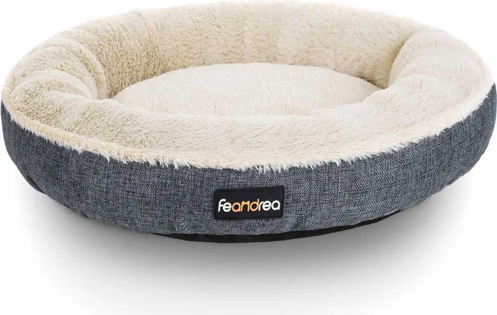 Cuccia Rotonda per Cani 55 cm - Design Ergonomico e Benessere Ortopedico