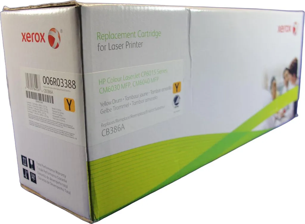 Réparer Qualité Image HP CP6015 avec Tambour Jaune Xerox XRC CB386A
