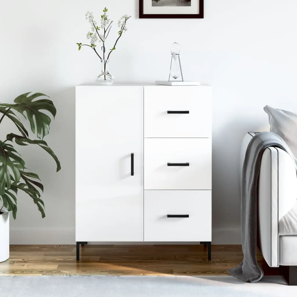 Madia Moderna Bianca Lucida 69,5x90 cm | The Living Store Design