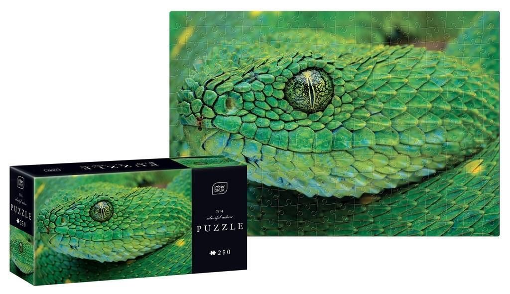 Interdruk Puzzle 250 Teile Bunte Natur 4 Schlange