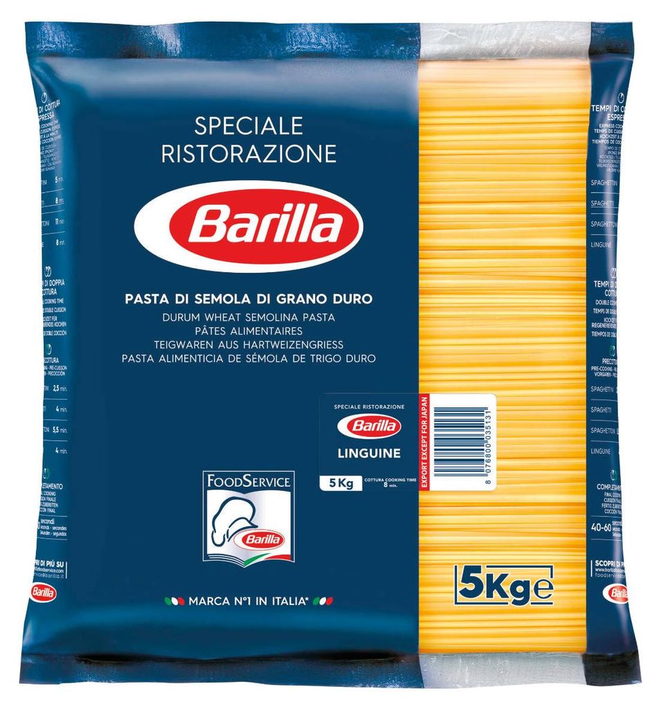 Barilla Linguine numero 13 spaghetti piatti di grano duro Immagine del prodotto 