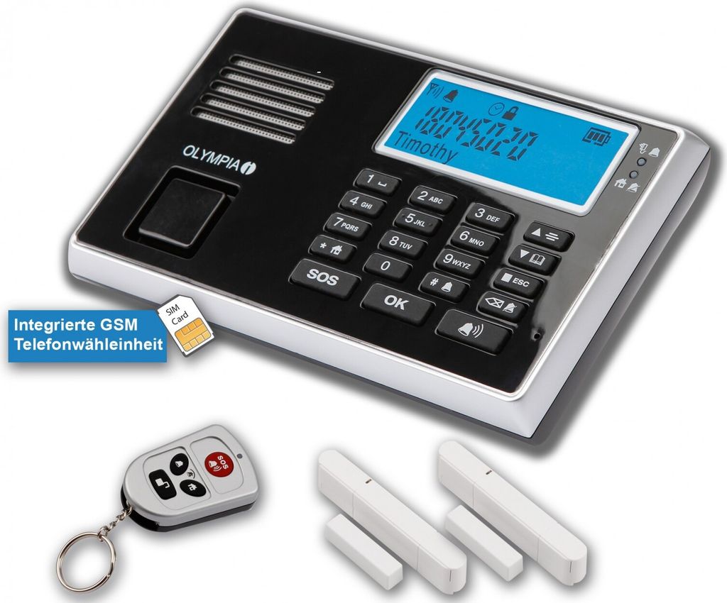 Sada bezdrôtového GSM poplašného systému OLYMPIA Protect Obrázok produktu 