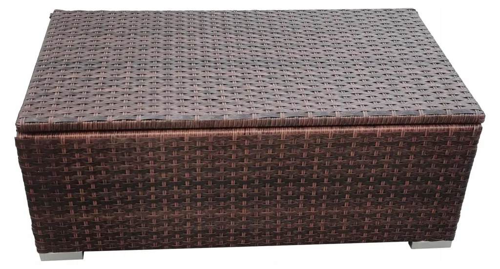 Coffre de jardin stylé pour ranger vos coussins sur balcon ou terrasse
