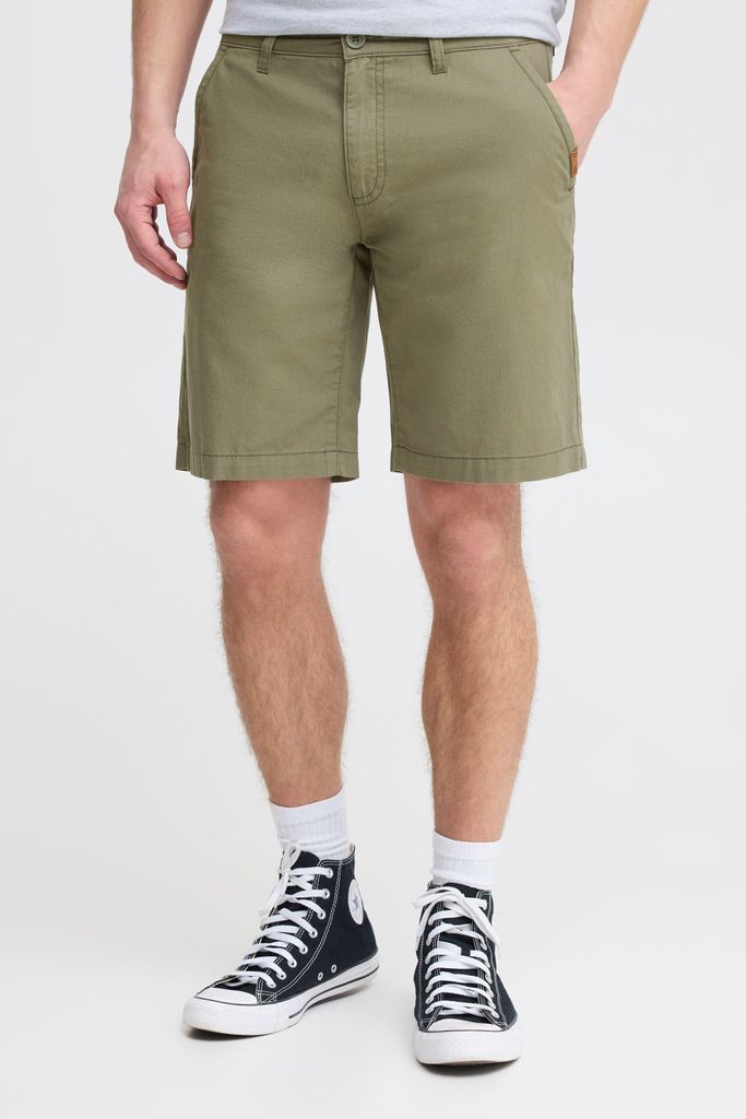 Solid SDThement Herren Chino Shorts Bermuda kurze Hose mit Eingrifftaschen Gürtelschlaufen 100% Baumwolle Regular fit