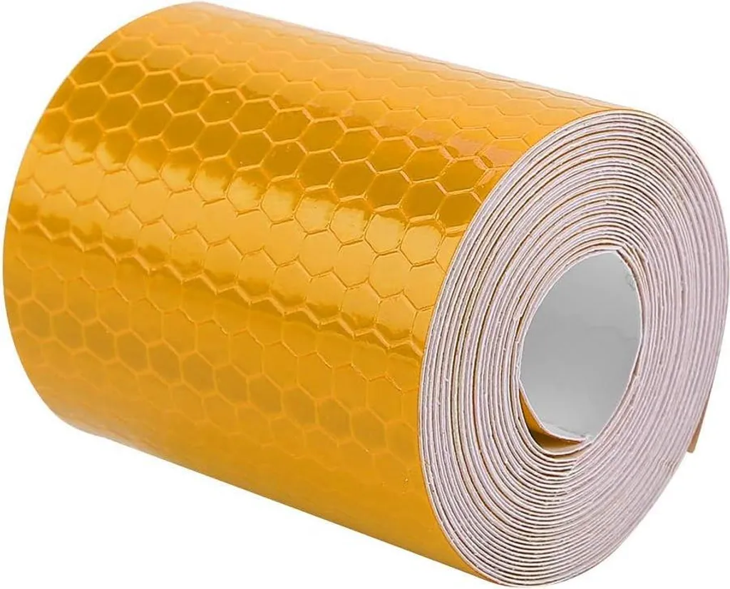 Bande réfléchissante orange 5cm adhésive et étanche tous supports