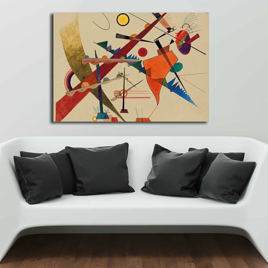 Wallity, 70100KANDINSKY003- VSL1138, Colorato, Quadri su Immagine del prodotto 