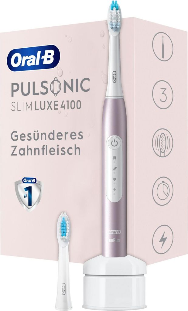 Oral-B Pulsonic Slim Luxe 4100 różowe złoto Zdjęcie produktu 