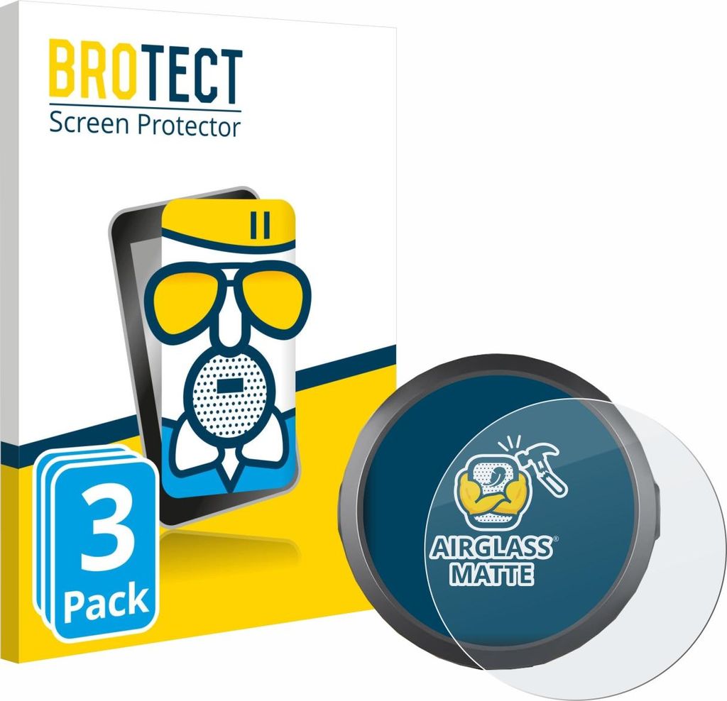 3x BROTECT Entspiegelungs Schutzglas für AMFUN L3EU 2.2" Schutzfolie Panzer Folie Glas Display Schutz matt