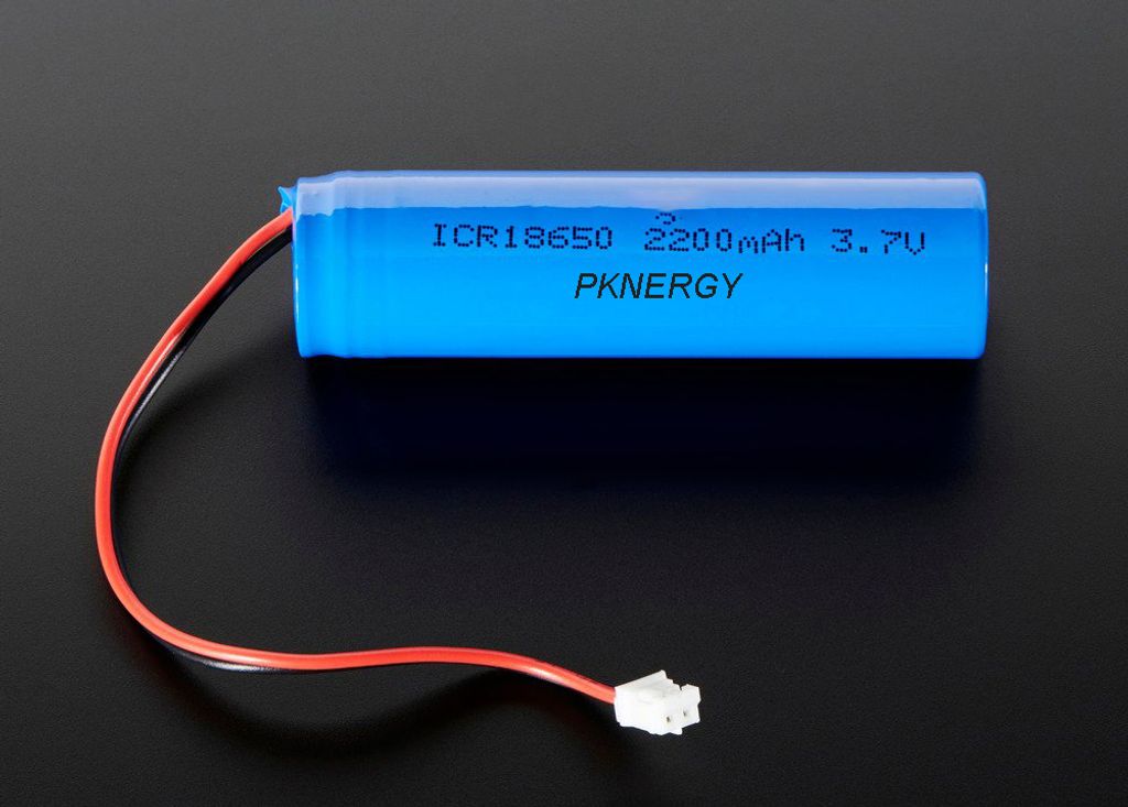 Li-Ion Akku Lithium Ionen Batterie ICR18650 3.7V 2200mAh Produktbild 