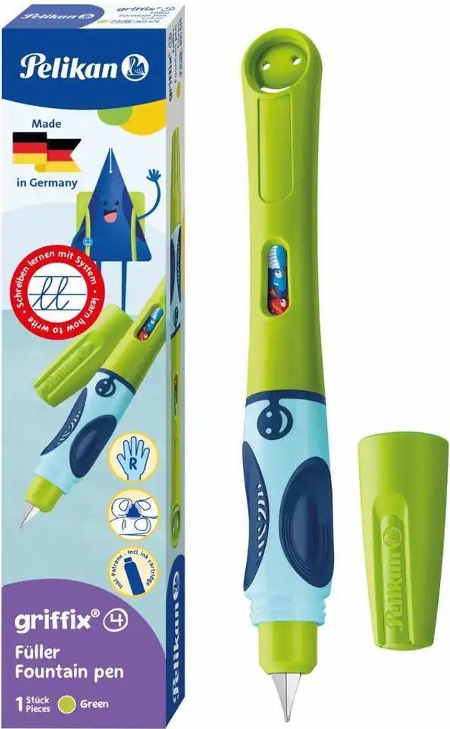 Pelikan griffix Füllhalter grün für Rechtshänder in Produktbild 