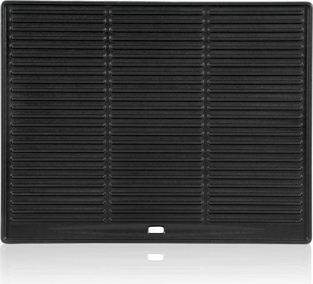 Plaque de Gril 45 x 35 cm Fonte pour Barbecue Gaz et Charbon de Bois