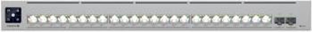 Ubiquiti UniFi Enterprise Campus 24 PoE - Switch - L3 - managed - 8 x 2.5GBase-T + 16 x 10Gb Ethernet + 2 x 25 Gigabit SFP28 - an Rack montierbar -...