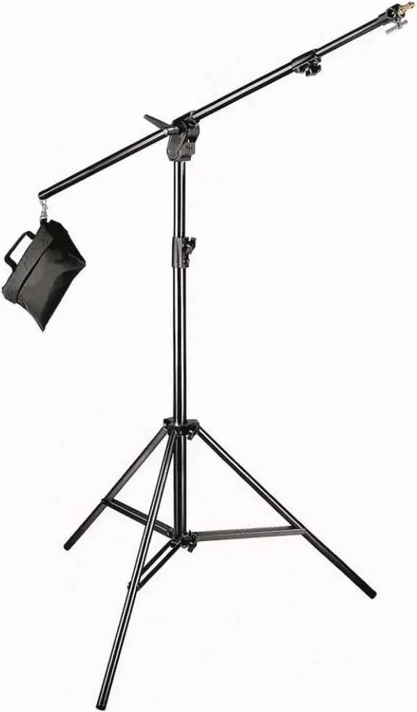 Manfrotto 420B Support Micro Girafe pour Vidéo et Podcast Professionnel