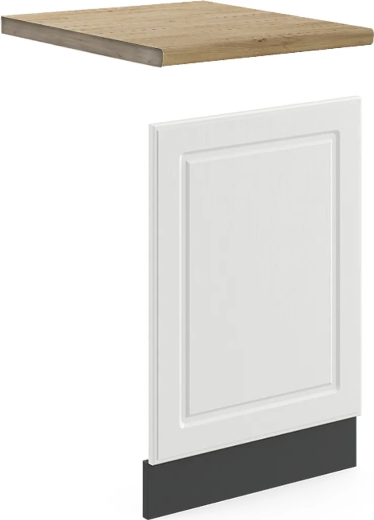 Vicco Pannello R-Line 45cm Rovere Bianco Country Antracite Cucina