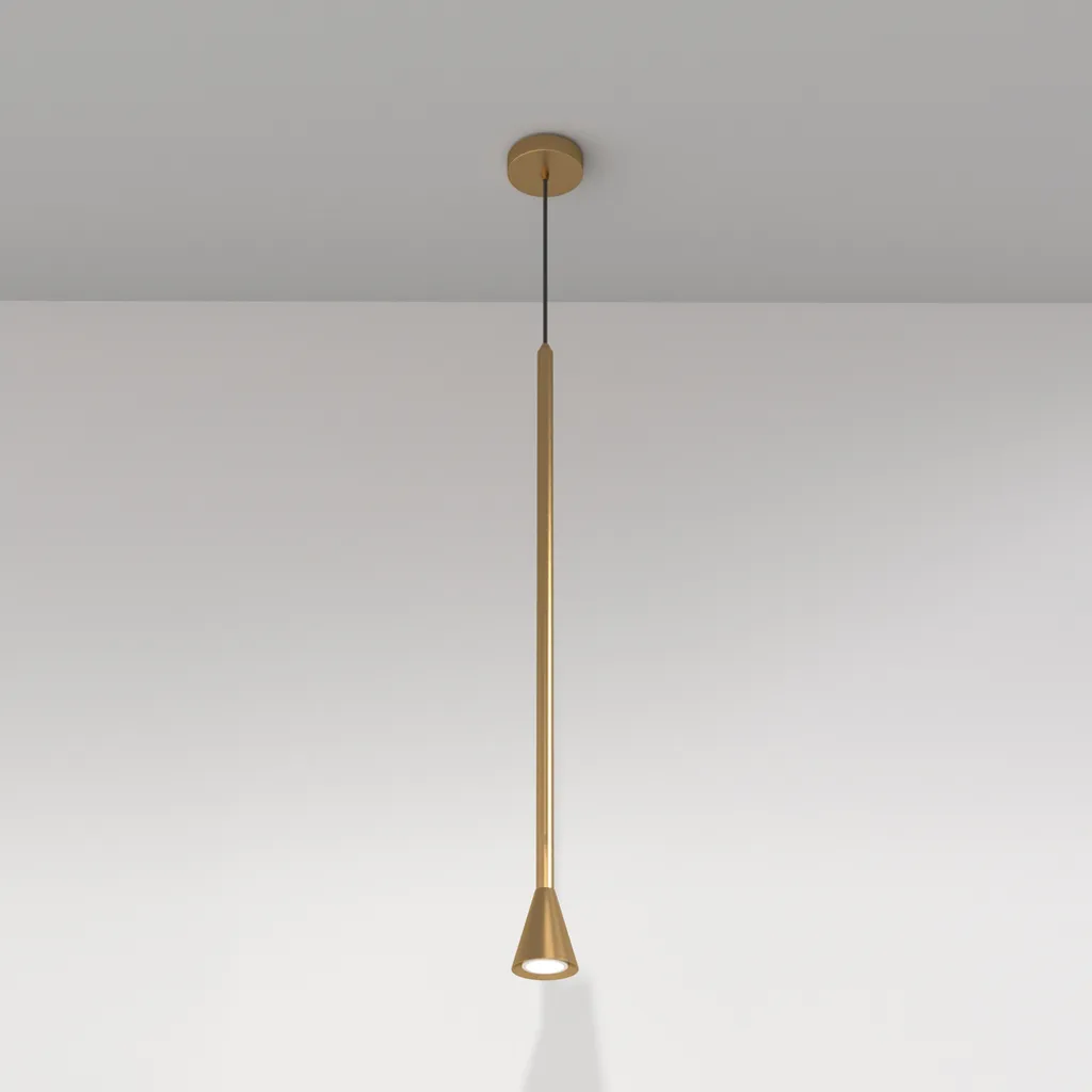 Luminaire suspendu or en métal 89 cm - Éclairage design pour plafond