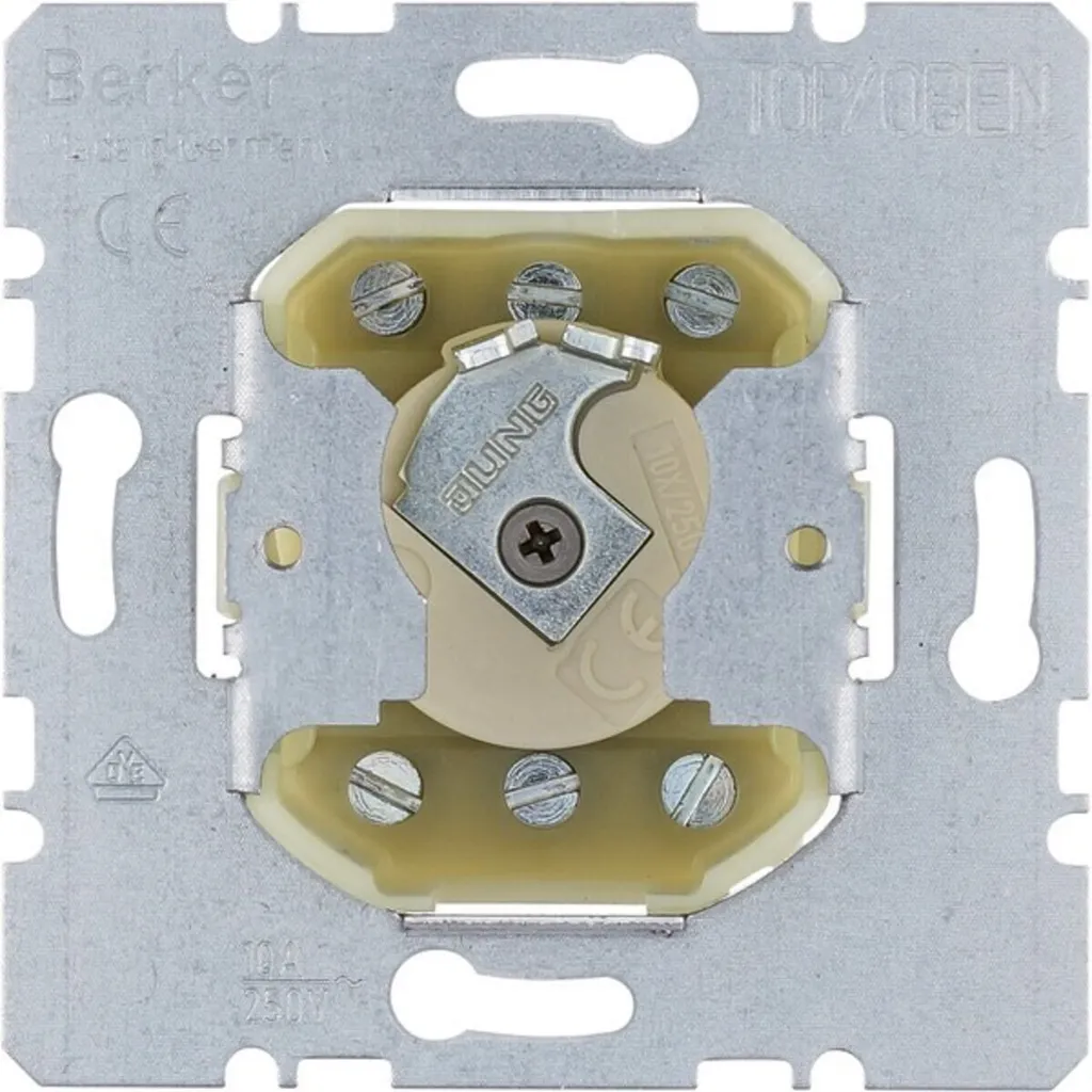 Module Berker Light Control UP IP20 interrupteur à clé robuste et sécurisé