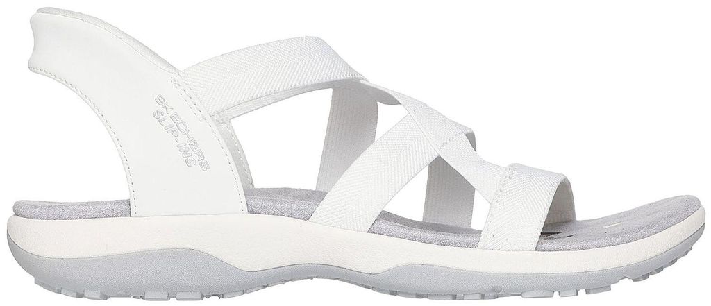 Skechers Reggae Slim Stretch Flex Weiß WHT Größe EU 42 Produktbild 