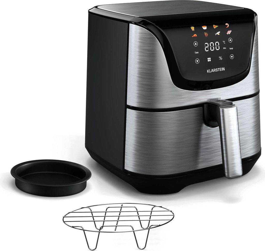 Klarstein AeroVital Deluxe horkovzdušná fritéza, 1700 W, 8 Obrázek produktu 