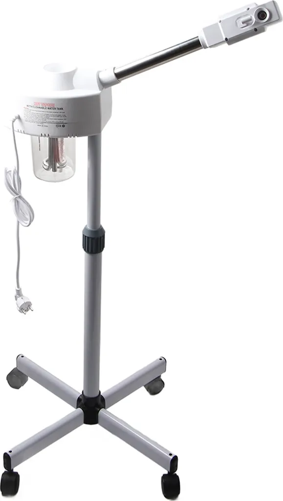 Vapozone visage professionnel et lampe loupe LED pour salon de beauté