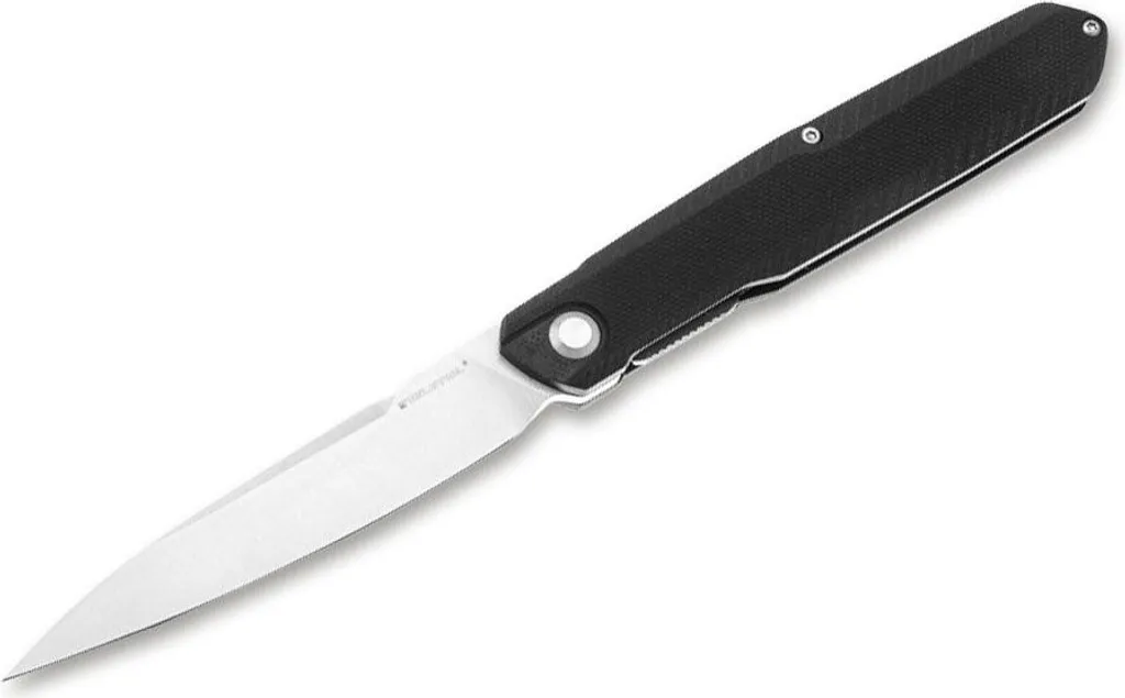 Couteau G5 Métamorphe G10 Noir : Édition EDC Pliante Outdoor