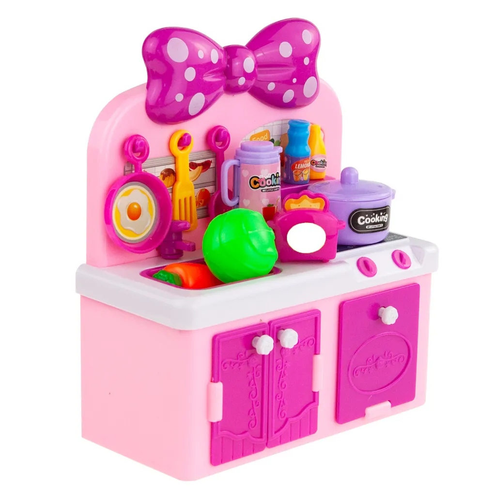 Cuisine pour enfants avec évier et brûleur Set-X20 en bois durable - 3