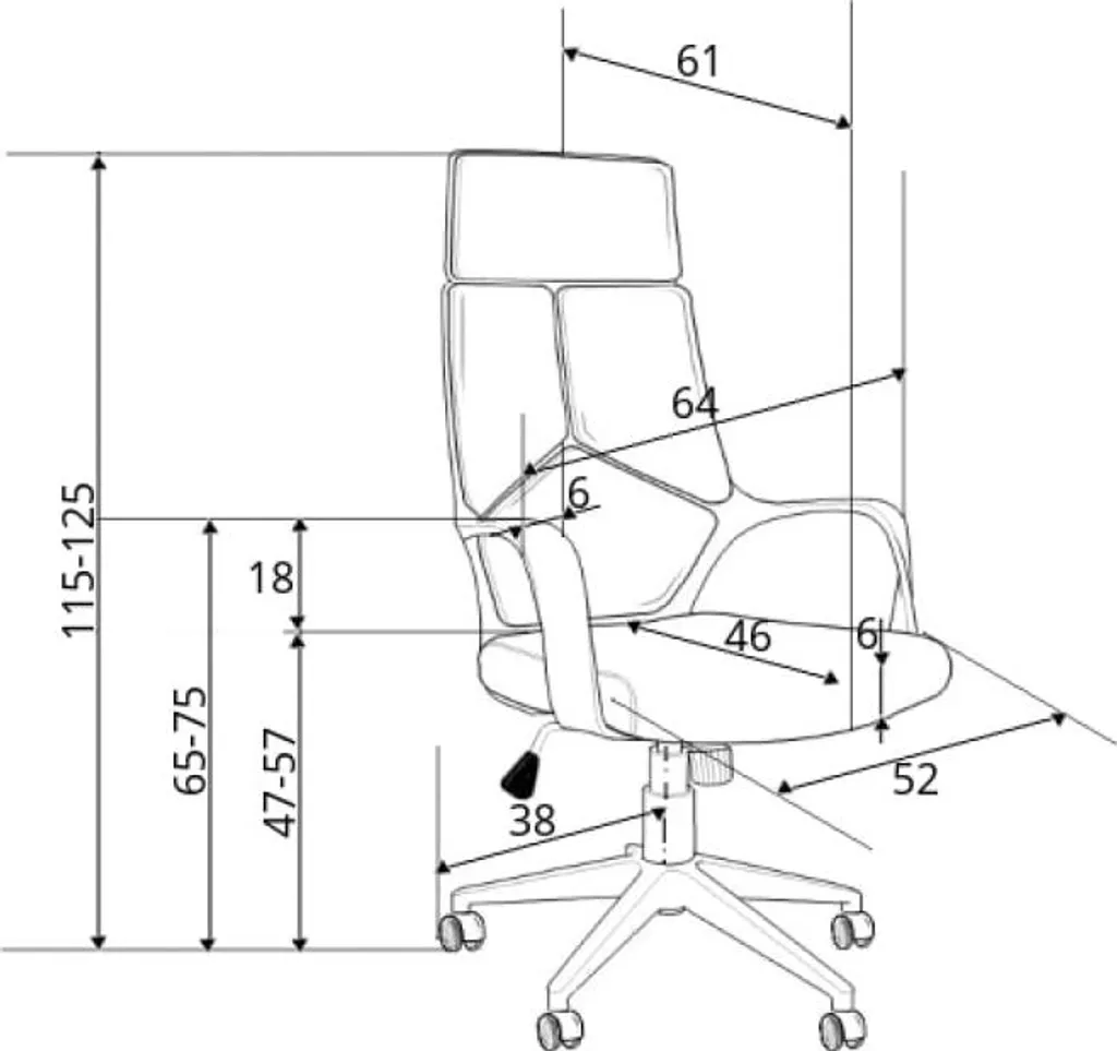 Dites adieu au mal de dos avec le fauteuil de bureau Voyager ajustable - 3