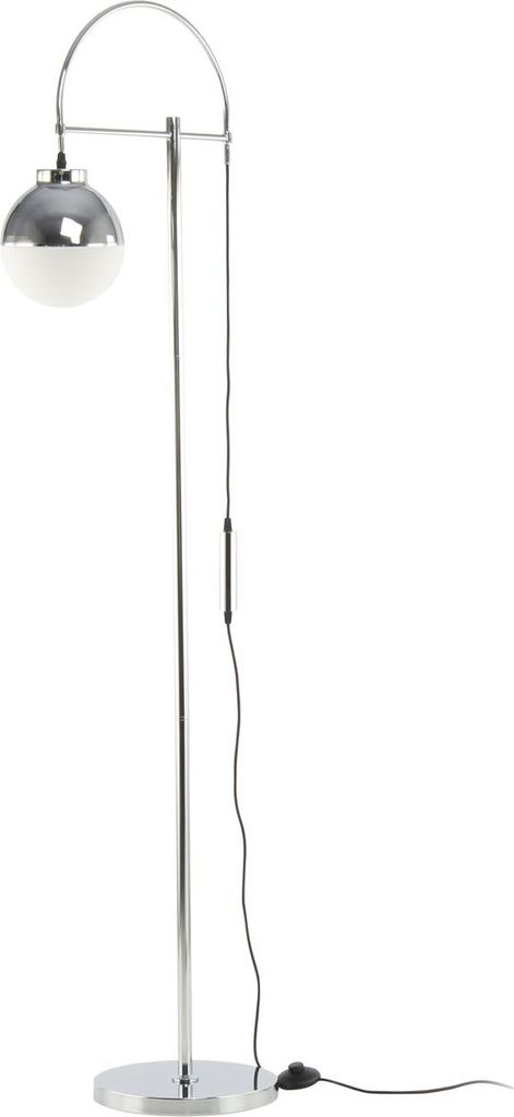 Stehlampe Lavina 100 Weiß / Silber