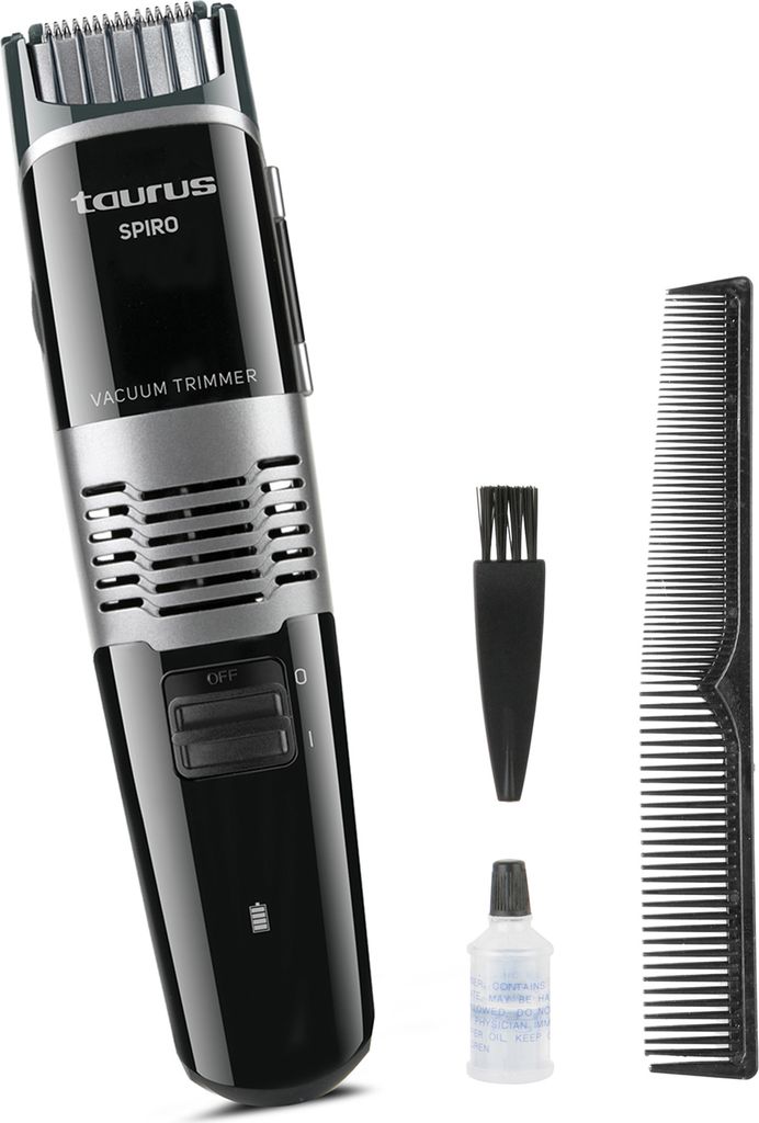 Taurus Barttrimmer Saugfunktion 11 Schnitthöhen Produktbild 
