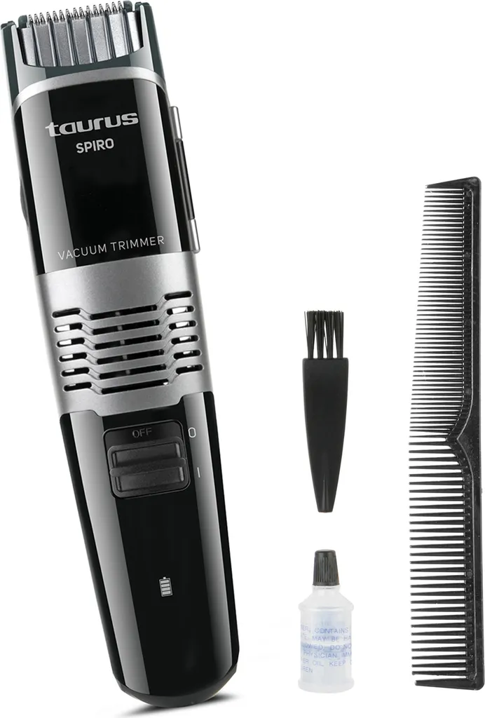Taurus Spiro tondeuse barbe : fini les pannes de batterie en plein rasage