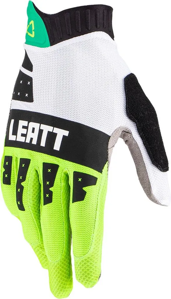 Gants VTT Leatt 2.0 X-Flow Jade S avec Paume MicronGrip Antidérapante