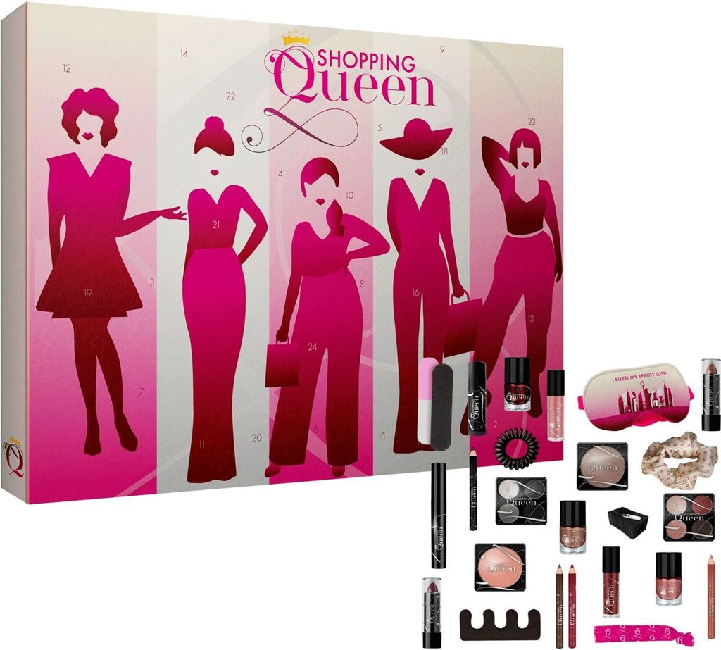 Shopping Queen Beauty Adventskalender 24 Teile Kalender Produktbild 
