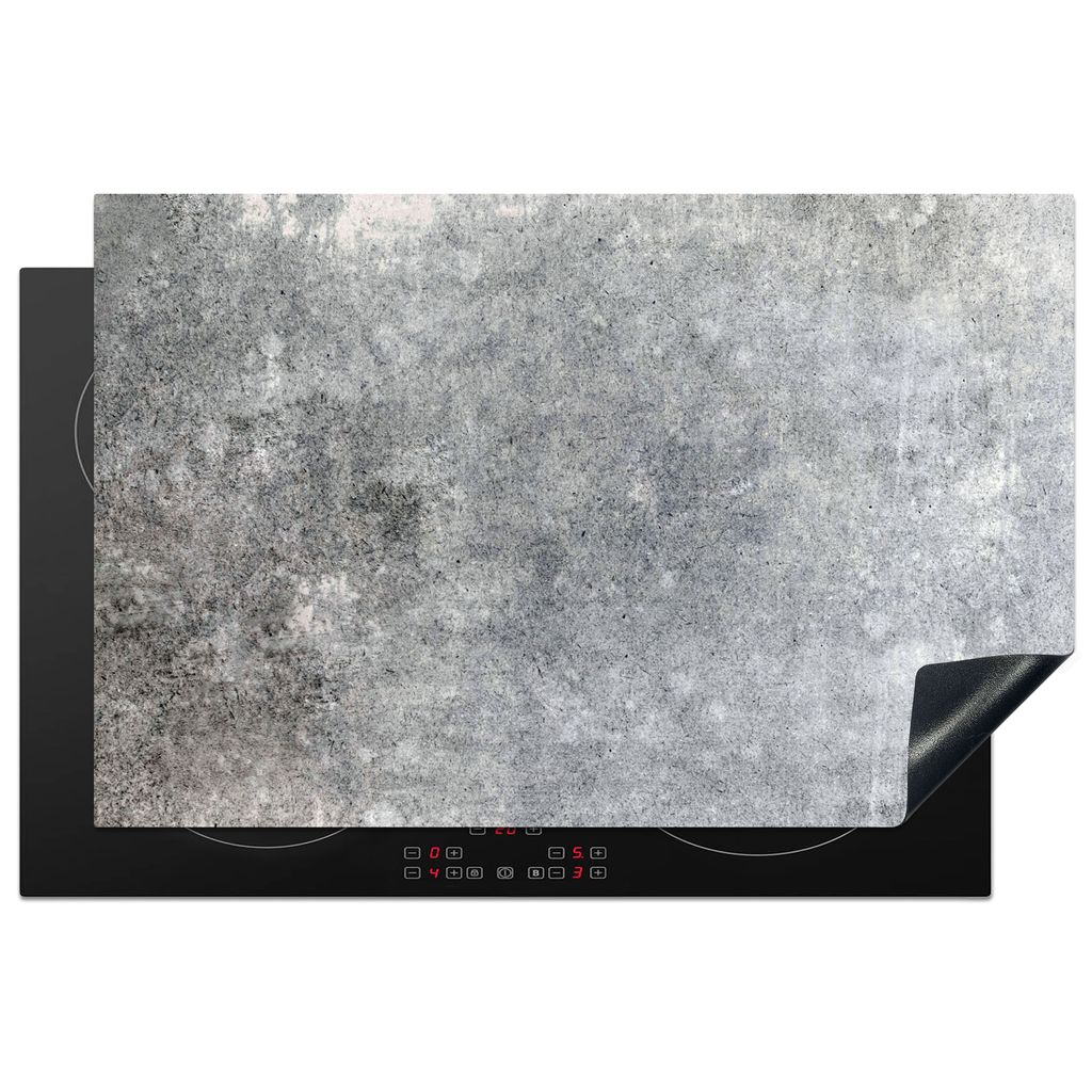 KitchenYeah Herdabdeckplatte Bauwerke - Beton - Antiquitäten , 80x52cm, Küche Deko, Glaskeramikkochfeld Herdabdeckung, Abdeckplatte fùr Kochfeld