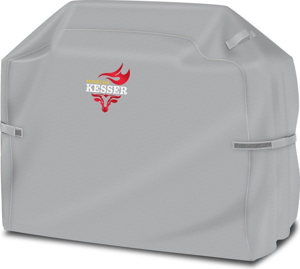 KESSER Premium BBQ Grillabdeckung Gasgrill Grillhaube Abdeckung Wetterfest - für Weber, Brinkmann, Char Broil Grill Abdeckhaube Schutzhülle | 6...