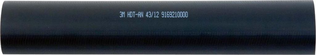 3M Deutschland Warmschrumpfschlauch dickw 43/12 mm, sw, m.Kle. HDT-AN-43/12
