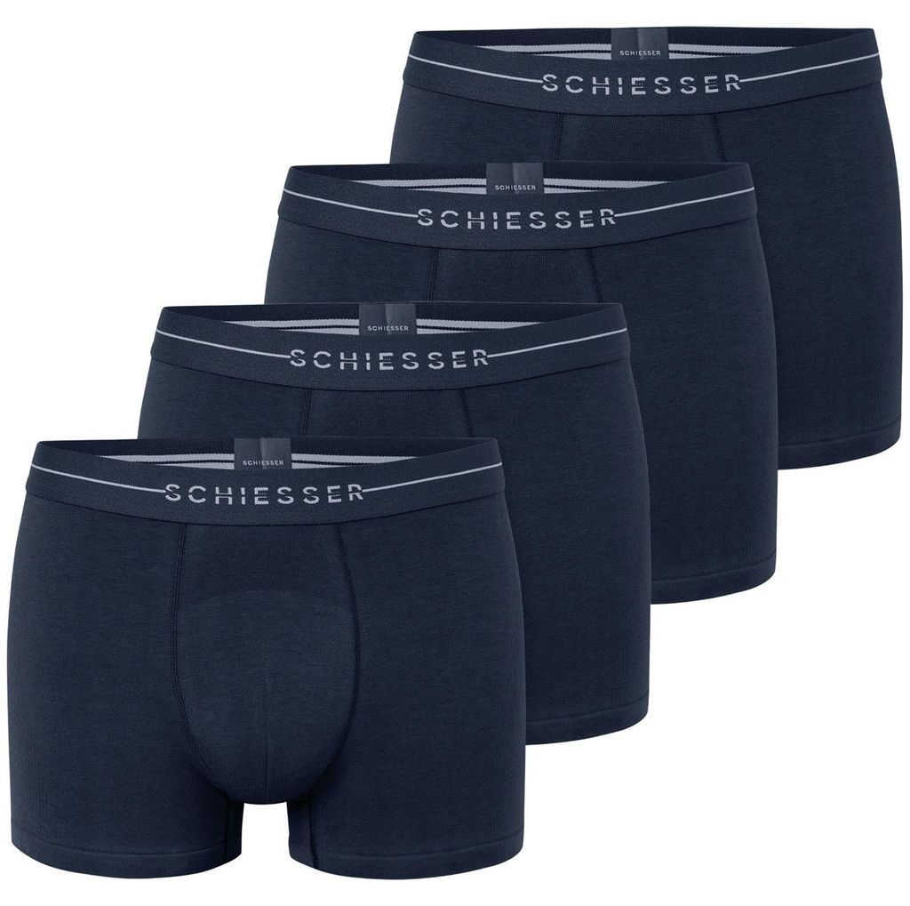 Schiesser Herren Shorts Baumwolle Flex | 4er Pack | 7954