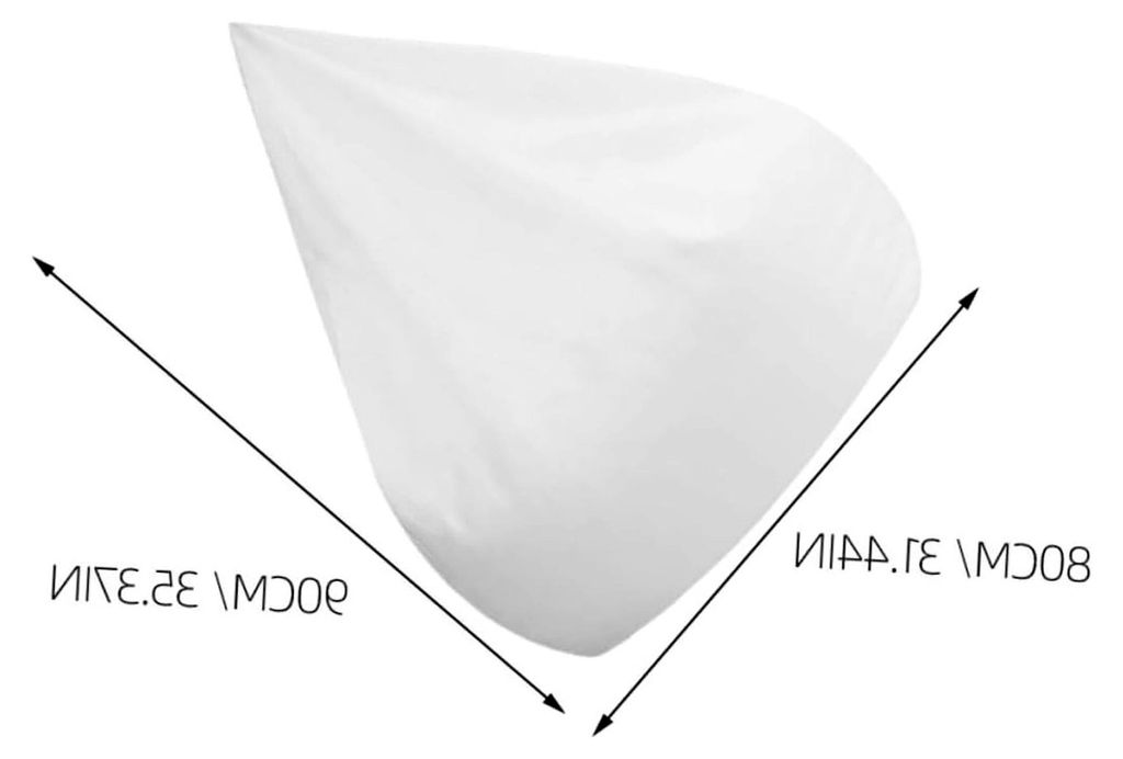 2 Stück Sitzsack Innenhülle ohne Füllung Waschbarer Innenbezug für Bequeme Sofas und Liegesofas Atmungsaktives Gewebe Herausnehmbar zur Einfach...