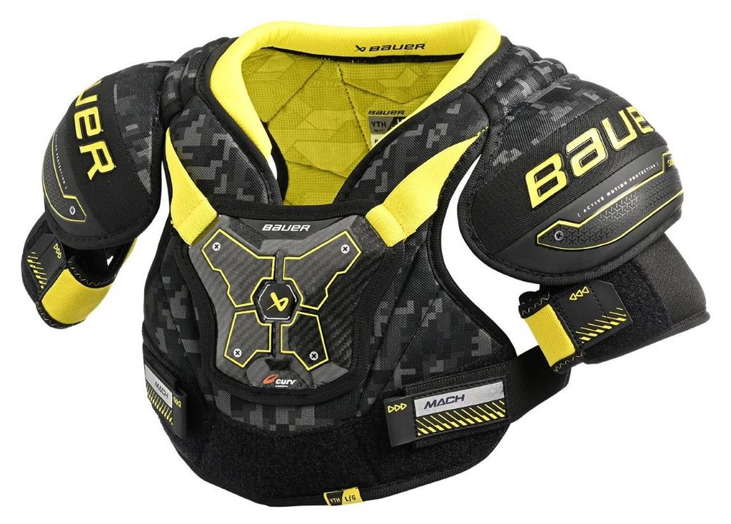 Bauer Supreme MACH Schulterschutz Bambini, Größe:S Produktbild 